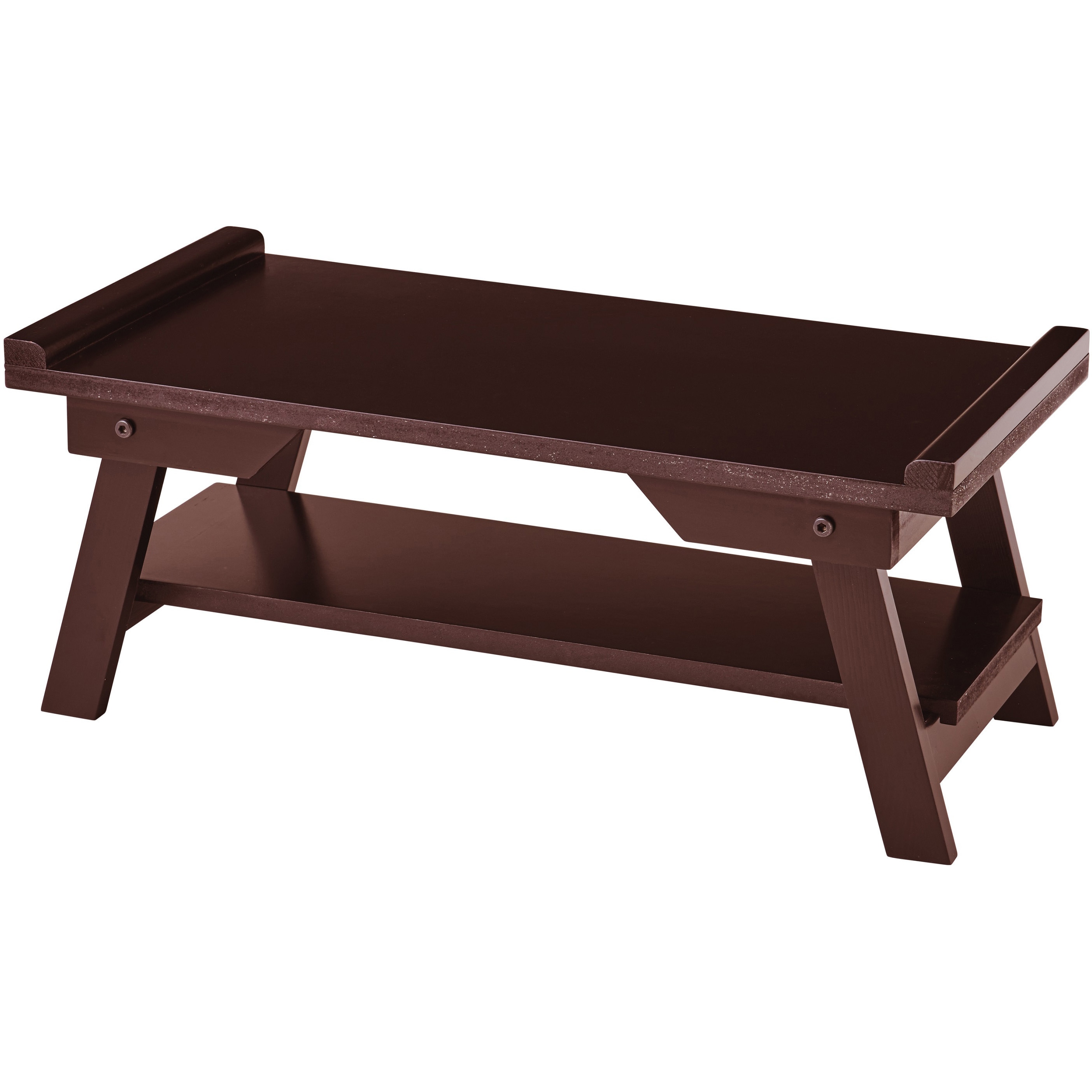 N-7866 縁付折りたたみ便利テーブル パール金属 1台 N-7866