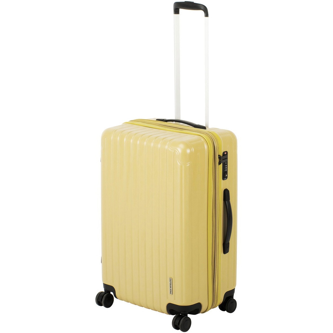 UV-0089 スーツケースTSAロックWFタイプ カーキ CAPTAIN STAG 容量61L・74L サイズM  UV-0089