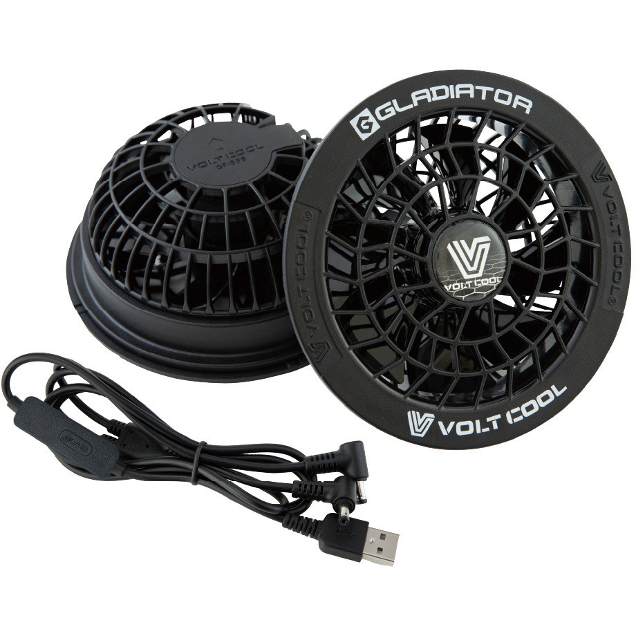 クールベスト ペルチェユニット付き 黒 ボルトクールベストペルチェセット VOLTCOOL 半袖・ベスト 空調