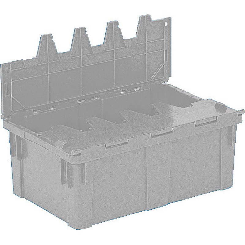 20302001GL802 サンクレット サンコー(三甲) スタッキング可 容量29.6L 嵌合商品サンクレット #120(本体) 種別#30F ライトグレー色 1個