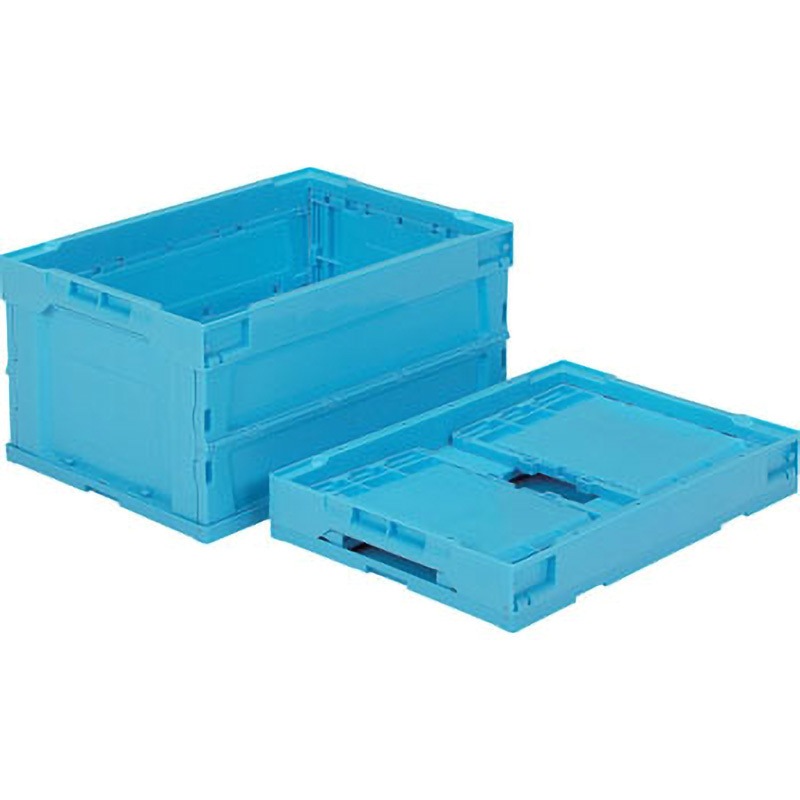 55354000BL512 オリコン サンコー(三甲) 容量43.1L 嵌合商品オリコン P31B 種別L41B ライトブルー色 外寸(幅×奥行×高さ)530×366×272mm 1個