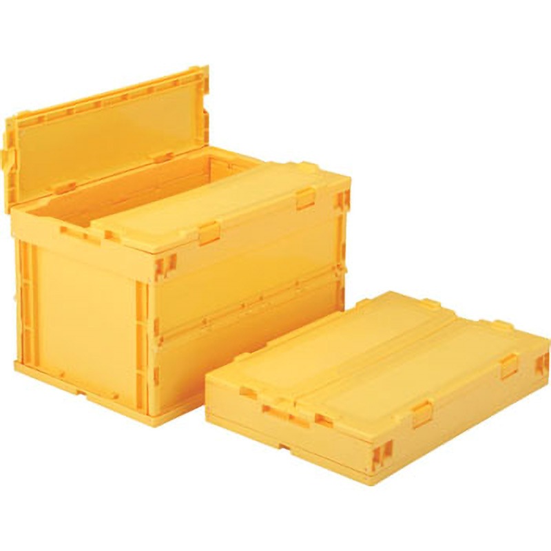 55504000YE310 サンクレットオリコン サンコー(三甲) 容量49.8L 嵌合商品オリコン P31B 種別P50B-S イエロー色 外寸(幅×奥行×高さ)530×366×340mm 1個