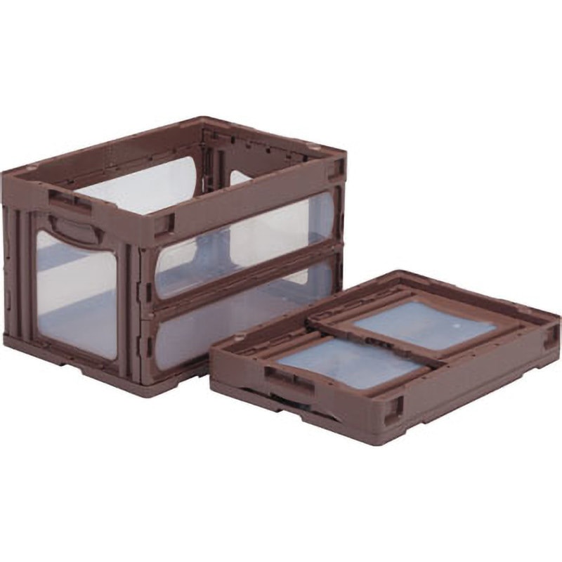 55901000GL802TM マドコン サンコー(三甲) 嵌合商品オリコン P31B フタのなし 容量51.9L 種別O-50B ライトグレー/透明色 1個