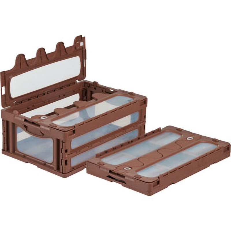 55908000BLCOPTM マドコン サンコー(三甲) 容量55.4L フタのあり ブルー/透明色 外寸(幅×奥行×高さ)649×439×262mm 1個