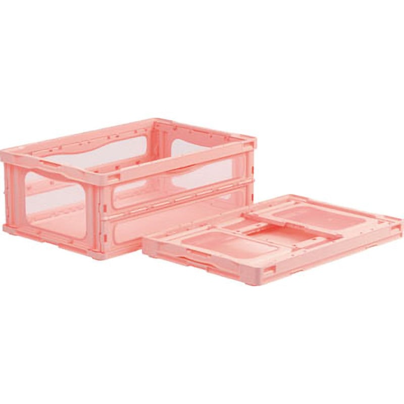 55921000REPNZTM マドコンライト サンコー(三甲) 容量58.8L 種別O-55B ピンク/透明色 外寸(幅×奥行×高さ)649×439×250mm 1個