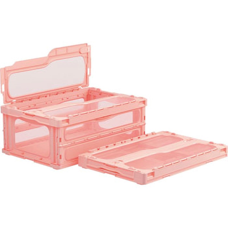 55920000YEIYGTM マドコンライト サンコー(三甲) フタのあり 容量57.1L 種別C-55B イエロー/透明色 外寸(幅×奥行×高さ)649×439×262mm 1個