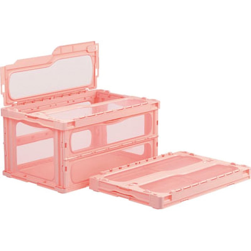 55918000BLDFCTM マドコンライト サンコー(三甲) フタのあり 容量76L 種別C-75B ブルー/透明色 外寸(幅×奥行×高さ)649×439×340mm 1個