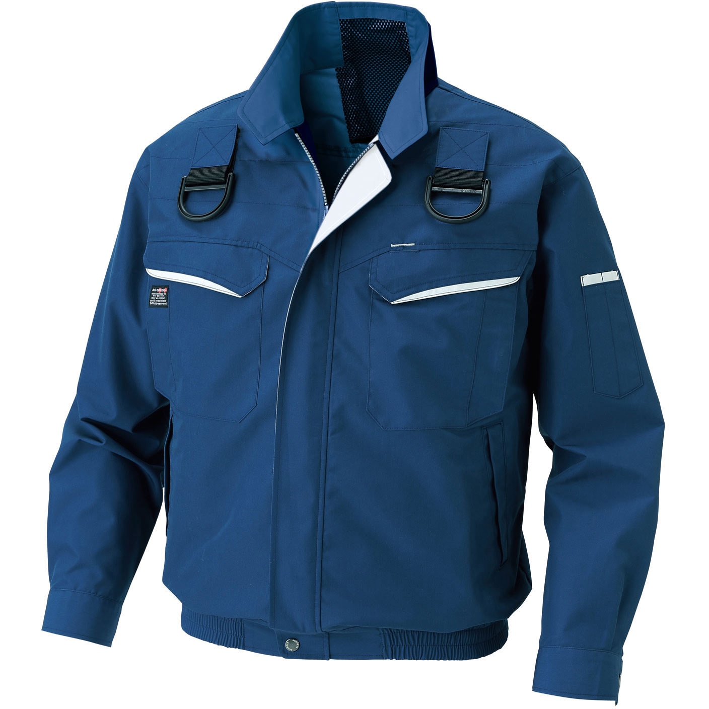 5着分！！！空調服フルハーネス対応商品！ KF90470G-KS052 空調風神服 フルハーネス用長袖ブルゾン (5セル
