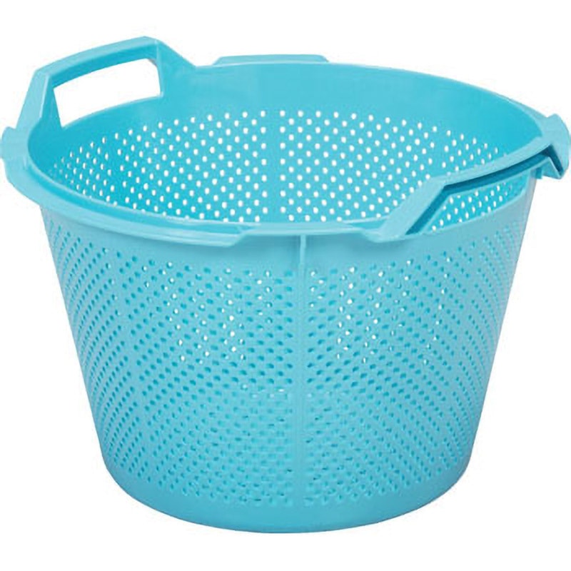 30505000BL502 PCザル サンコー(三甲) ライトブルー色 容量36.5L