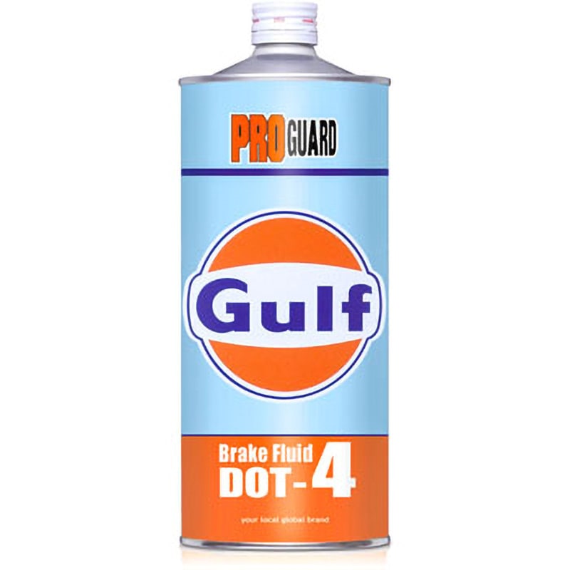 Gulf PG Brake Fluid DOT-4 1缶(1L) Gulf 【通販モノタロウ】