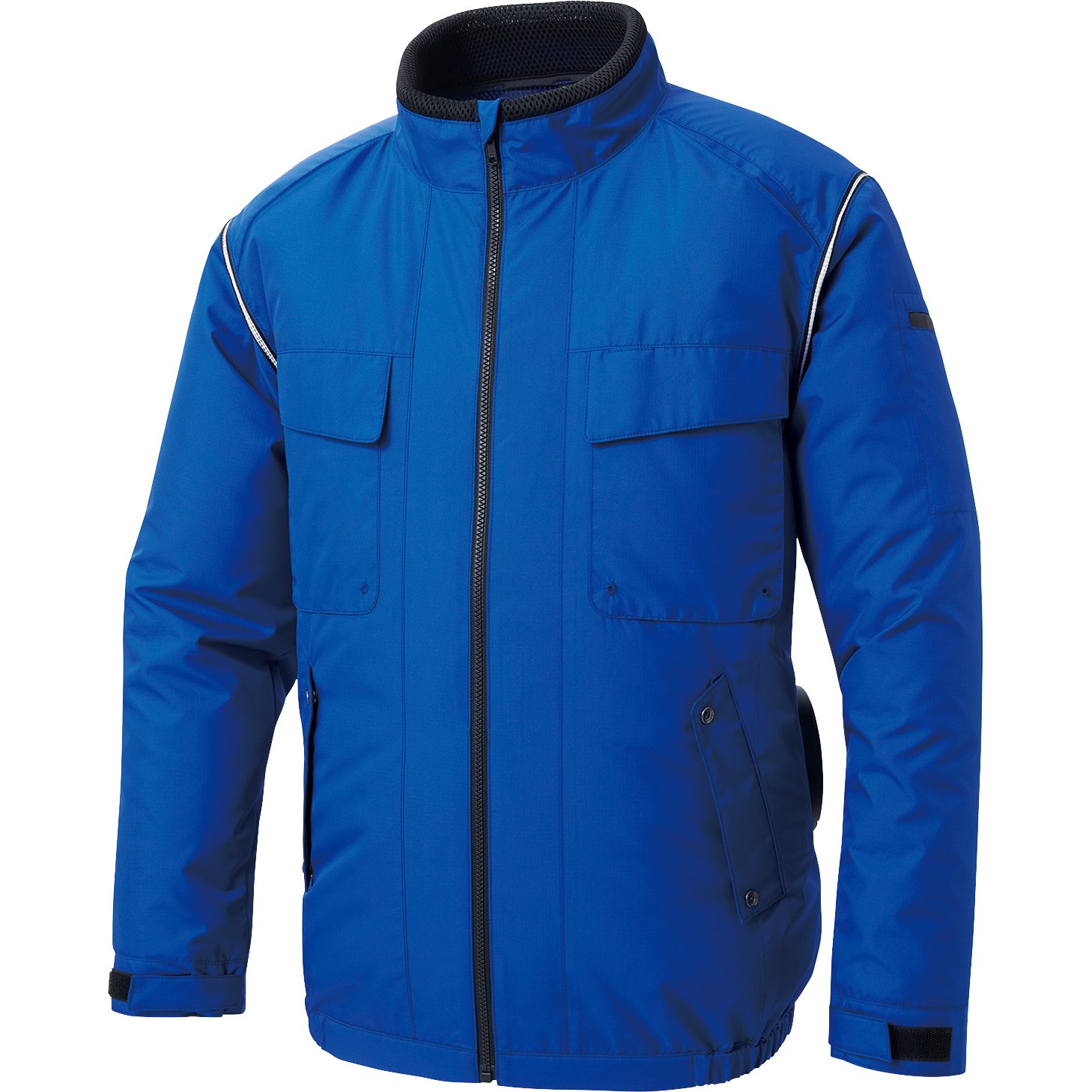 KF92411-KS052 空調風神服 エコ長袖ブルゾン(5セル24Vグローバルモデル フラットハイパワーファンセット&バッテリーセット 2025) 1セット サンエス 【通販モノタロウ】