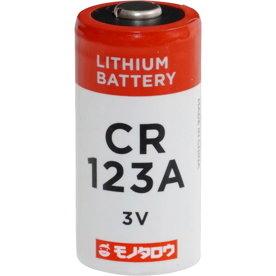 Cr123a カメラ用リチウム電池 Cr123a モノタロウ 寸法 F17 34 5 Mm 1個 通販モノタロウ 14762318