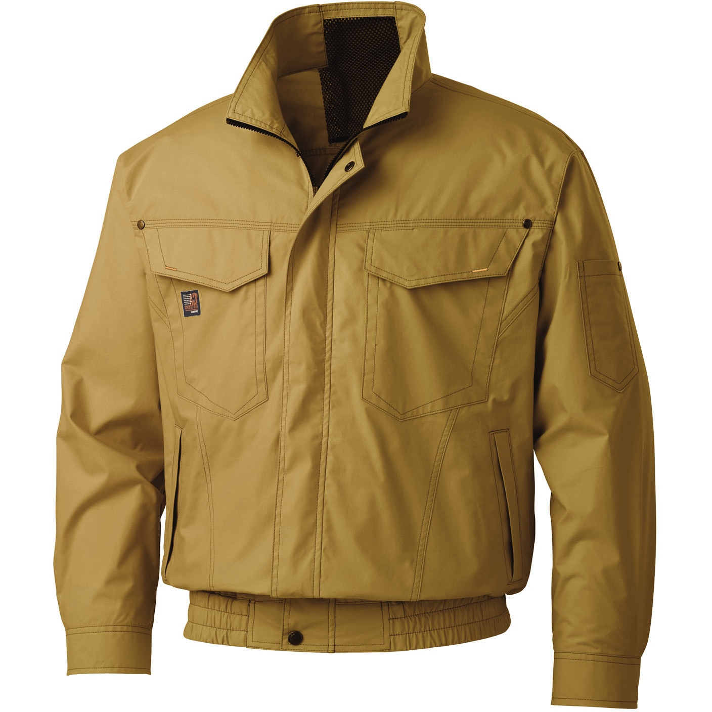 KF91400V-KS053 空調風神服 ファンネット付長袖ブルゾン(5セル24Vグローバルモデル エアーダクトベスト&フラットハイパワーファンセット&バッテリーセット 2025) 1セット サンエス 【通販モノタロウ】 20,235円