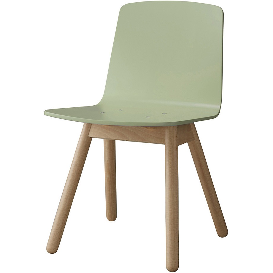 S・CW-F674A・AL・A・LGE・NV 木製チェア カフェチェア オリバー 幅430mm高さ730mm