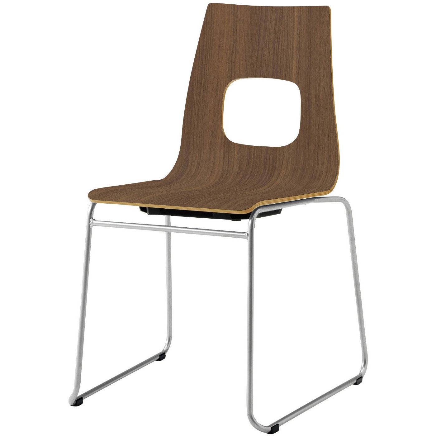 S・CS-159・WS・BR・VP スチールチェア オリバー 幅510mm高さ795mm