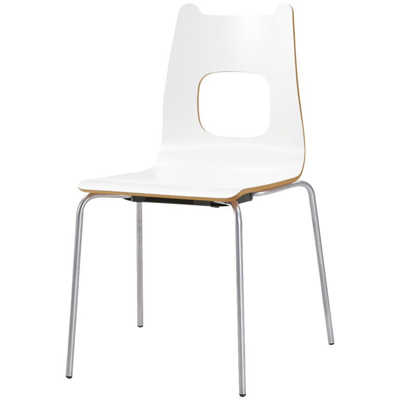 S・CS-169・WS スチールチェア オリバー 幅510mm高さ795mm