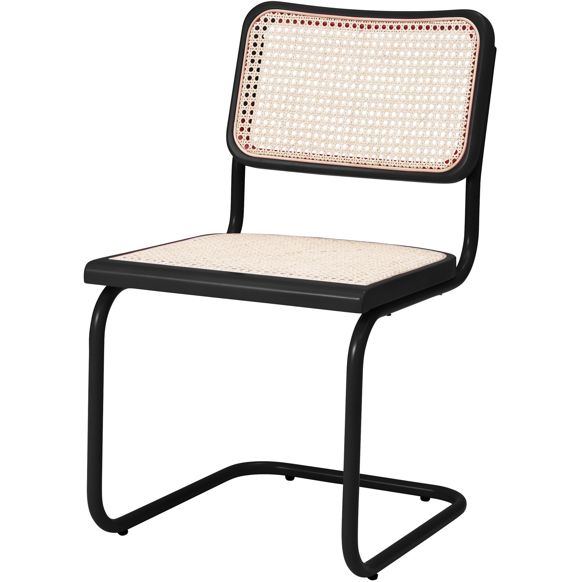 S・CS-3152・BK2 スチールチェア オリバー 幅430mm高さ780mm