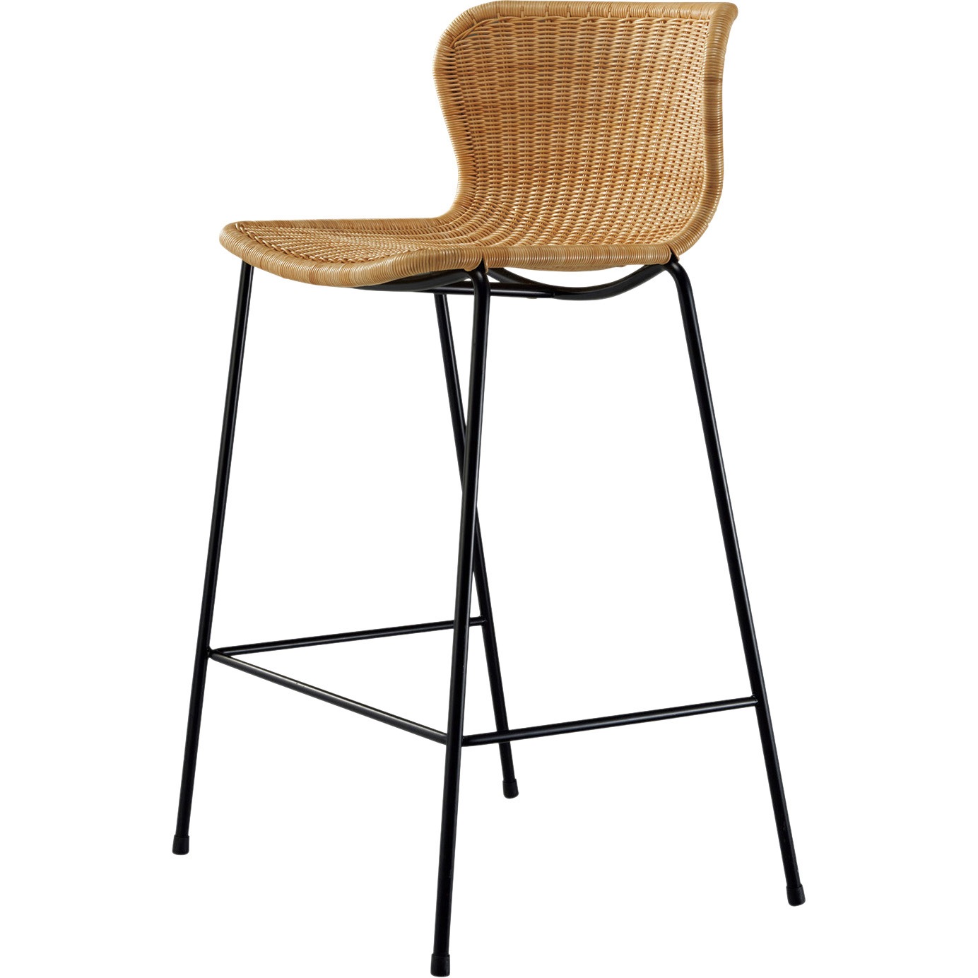 S・CS-A183・ST・N スチールチェア オリバー 幅510mm高さ950mm