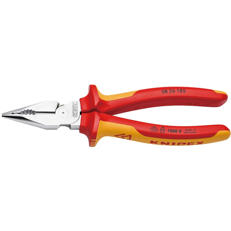 0826-185SB ニードルノーズペンチ 1丁 KNIPEX(クニペックス) 【通販モノタロウ】