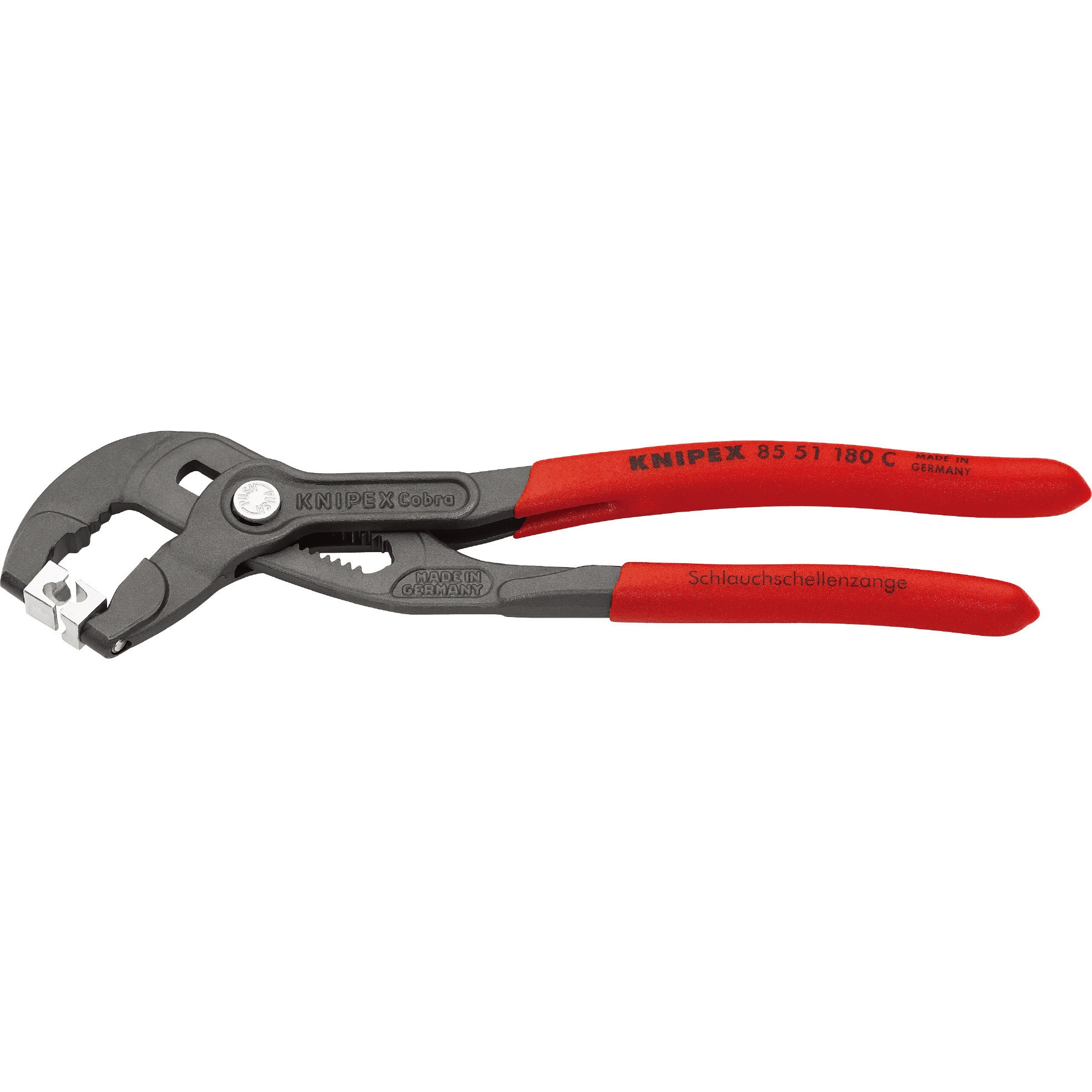 8551-180C ホースクリッププライヤー KNIPEX(クニペックス) 全長180mm