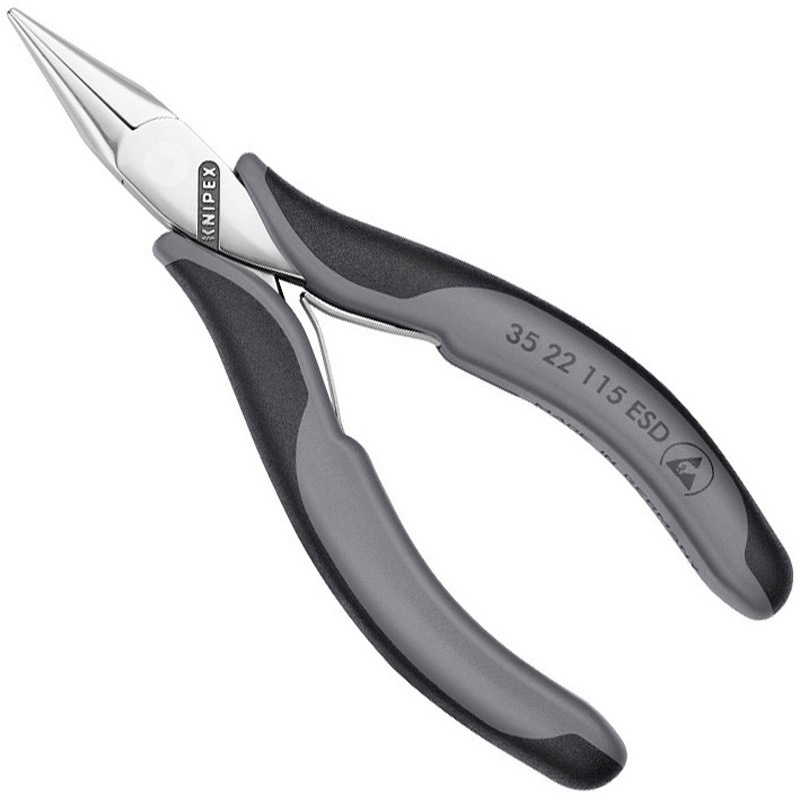 3522-115ESD エレクトロニクスプライヤー KNIPEX(クニペックス) 全長115mm  3522-115ESD