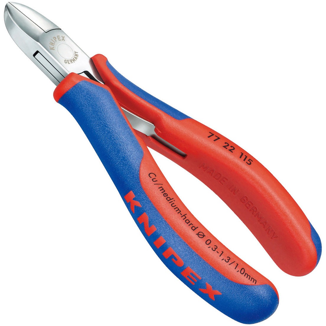 7722-115 エレクトロニクスニッパー 1丁 KNIPEX(クニペックス) 【通販モノタロウ】