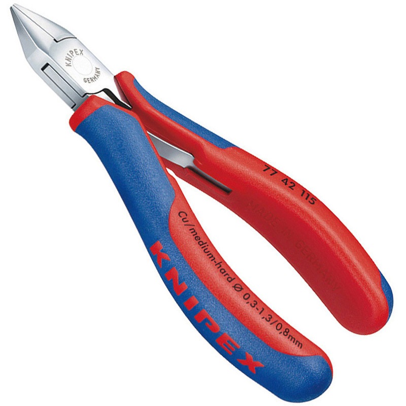 7742-115 エレクトロニクスニッパー 1丁 KNIPEX(クニペックス) 【通販モノタロウ】