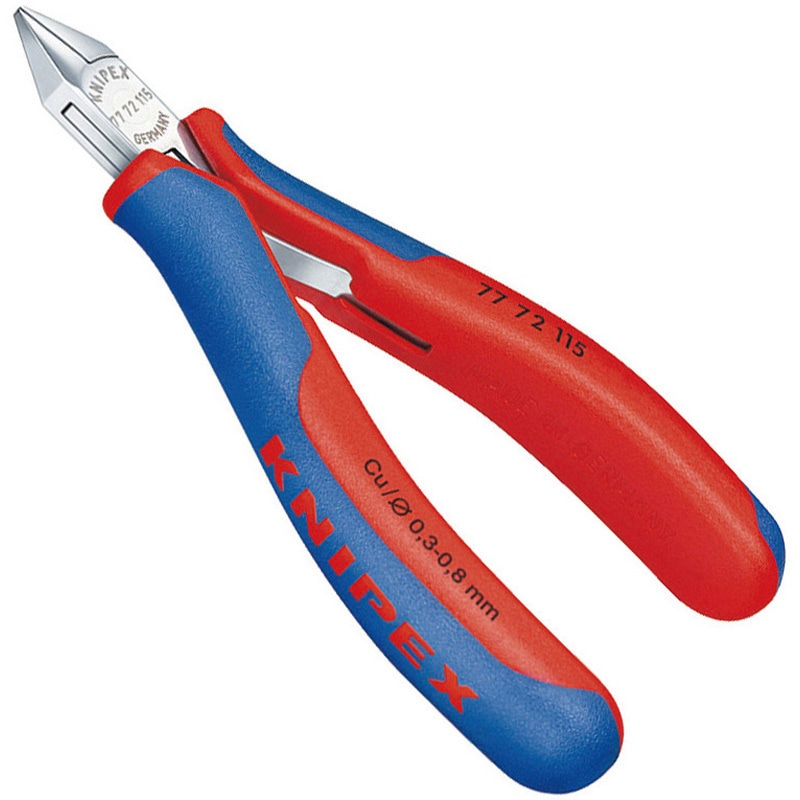 7772-115 エレクトロニクスニッパー 1丁 KNIPEX(クニペックス) 【通販モノタロウ】