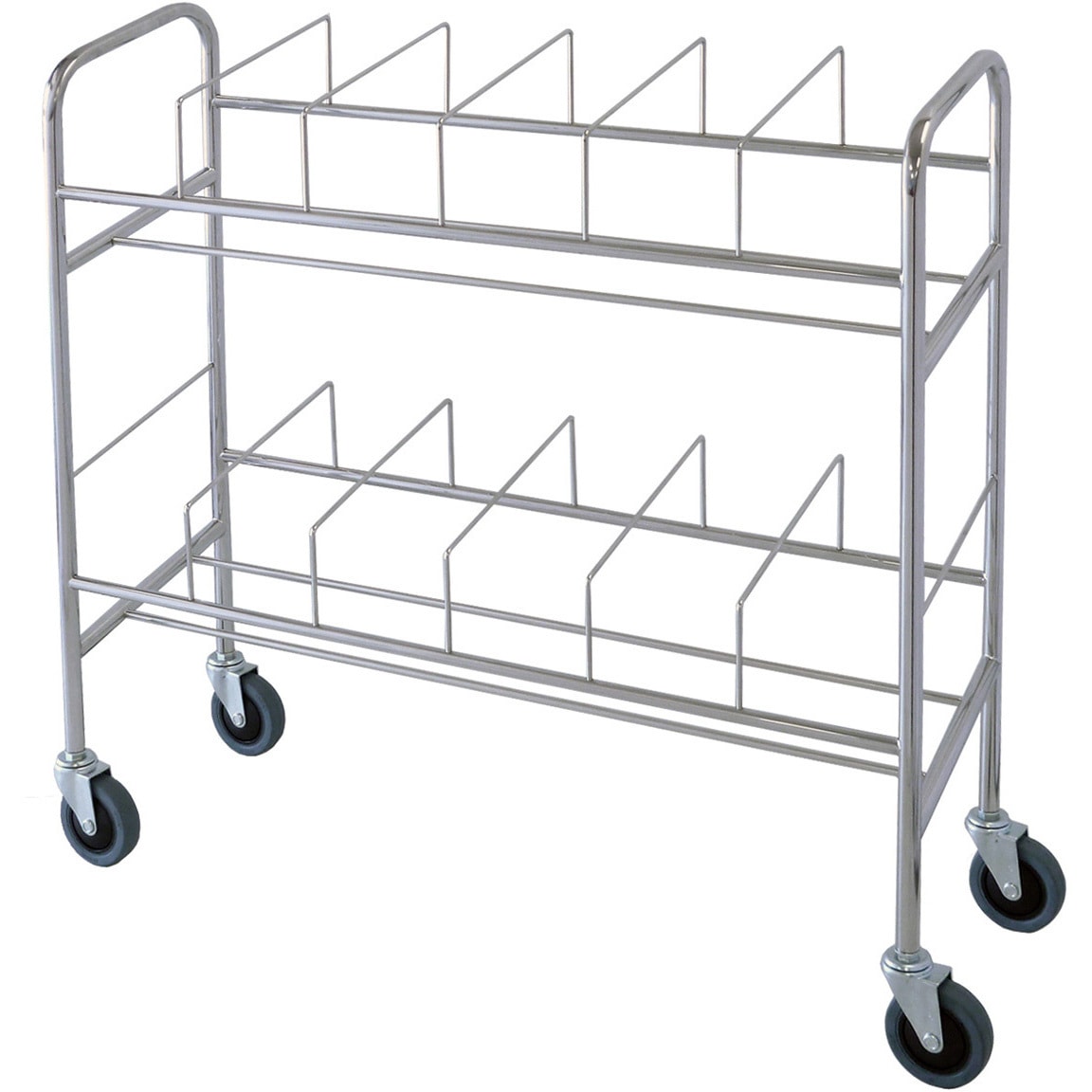 OD-41M-A カルテワゴン(ブックワゴン) スギモト産業 幅975mm奥行320mm高さ970mm  OD-41M-A