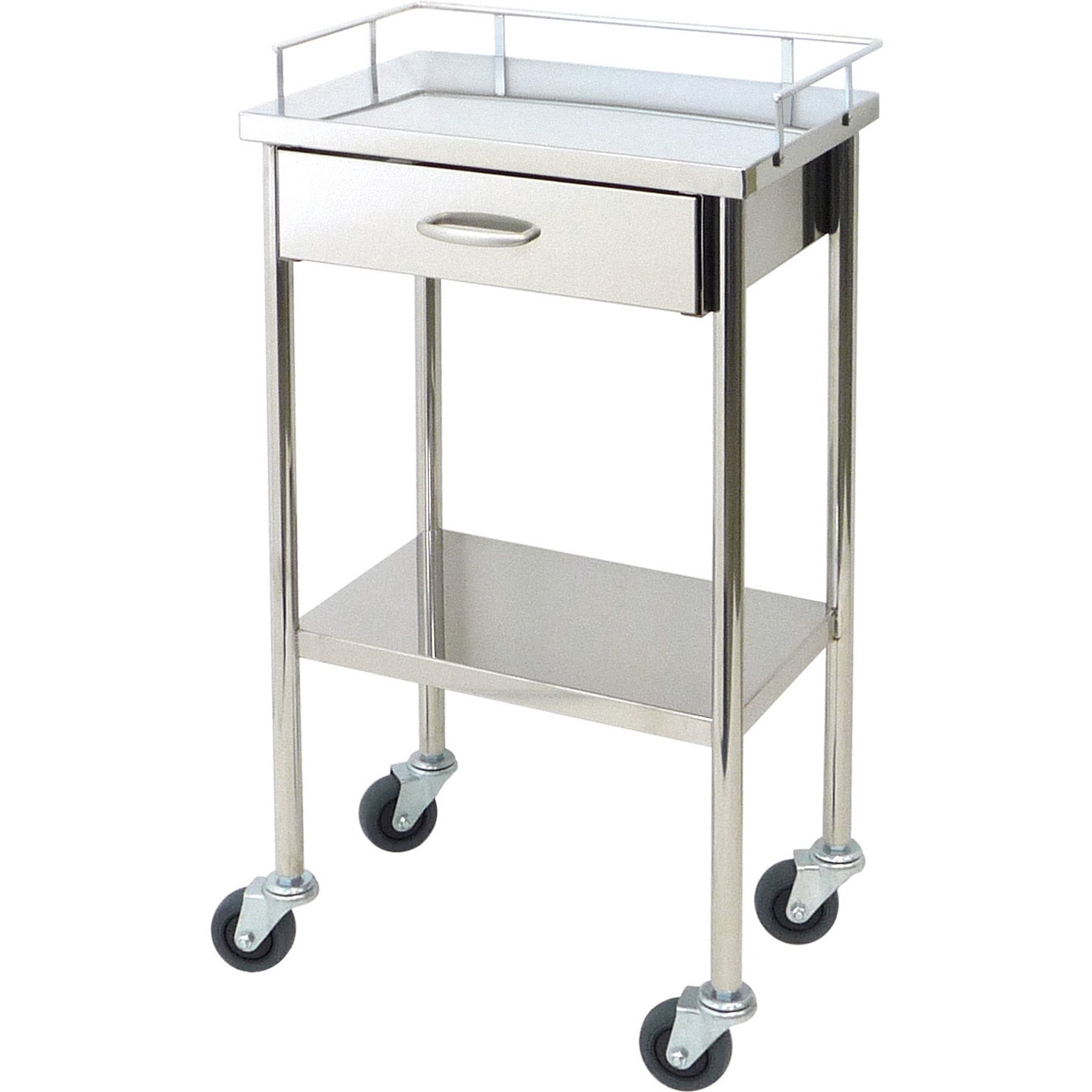 OA-16C 引出し付器械卓子 OA-16 スギモト産業 2段 ステンレス