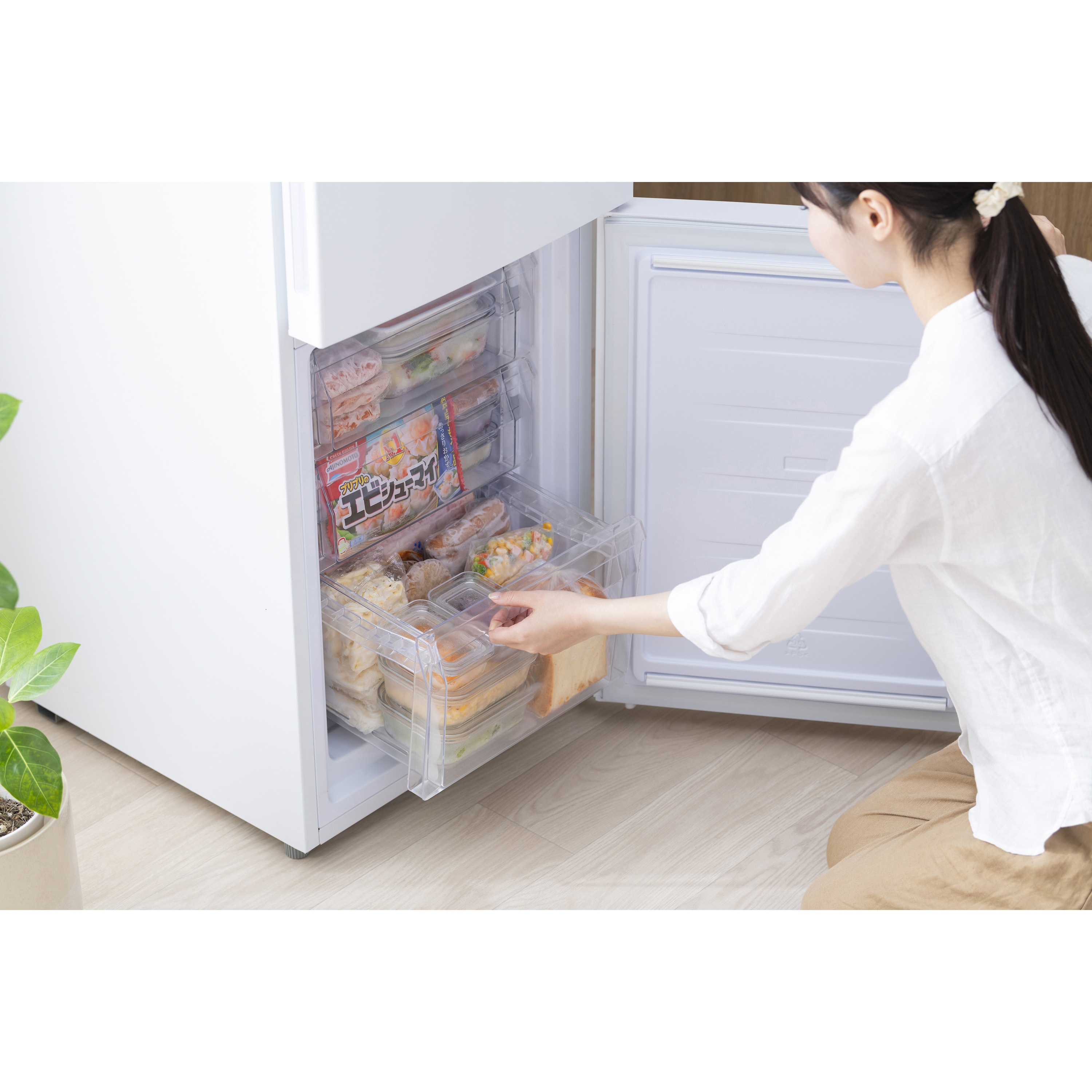 IRSN-HF15A-W 冷凍冷蔵庫 153L アイリスオーヤマ ファン式 - 【通販