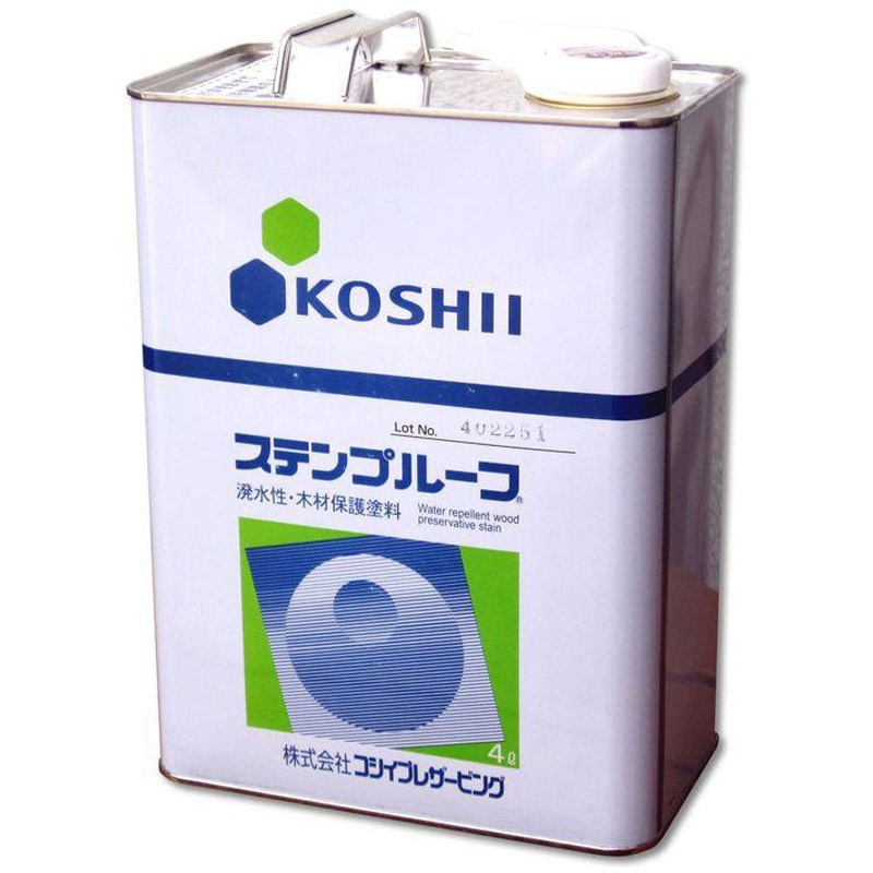ステンプルーフ コシイプレザービング 006 マロン・ブラウン色  1缶(4L) 10,485円