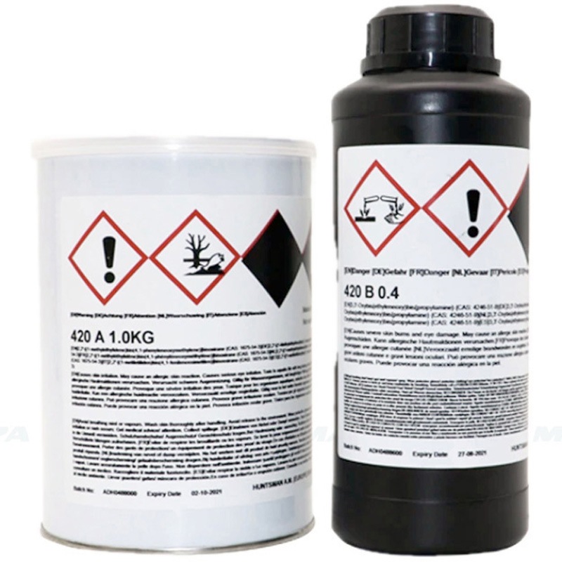 Araldite  420 A/B アラルダイト 420A/B 2液性エポキシ系接着剤(1．4kgセット) 1箱(1.4kg×6セット) アラルダイト(ハンツマン・ジャパン) 【通販モノタロウ】