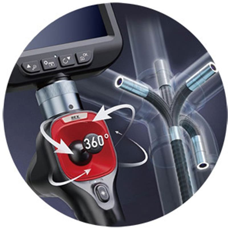 FES462-1 工業用内視鏡 REX(レッキス工業) ケーブル長1m 口径7.2mm