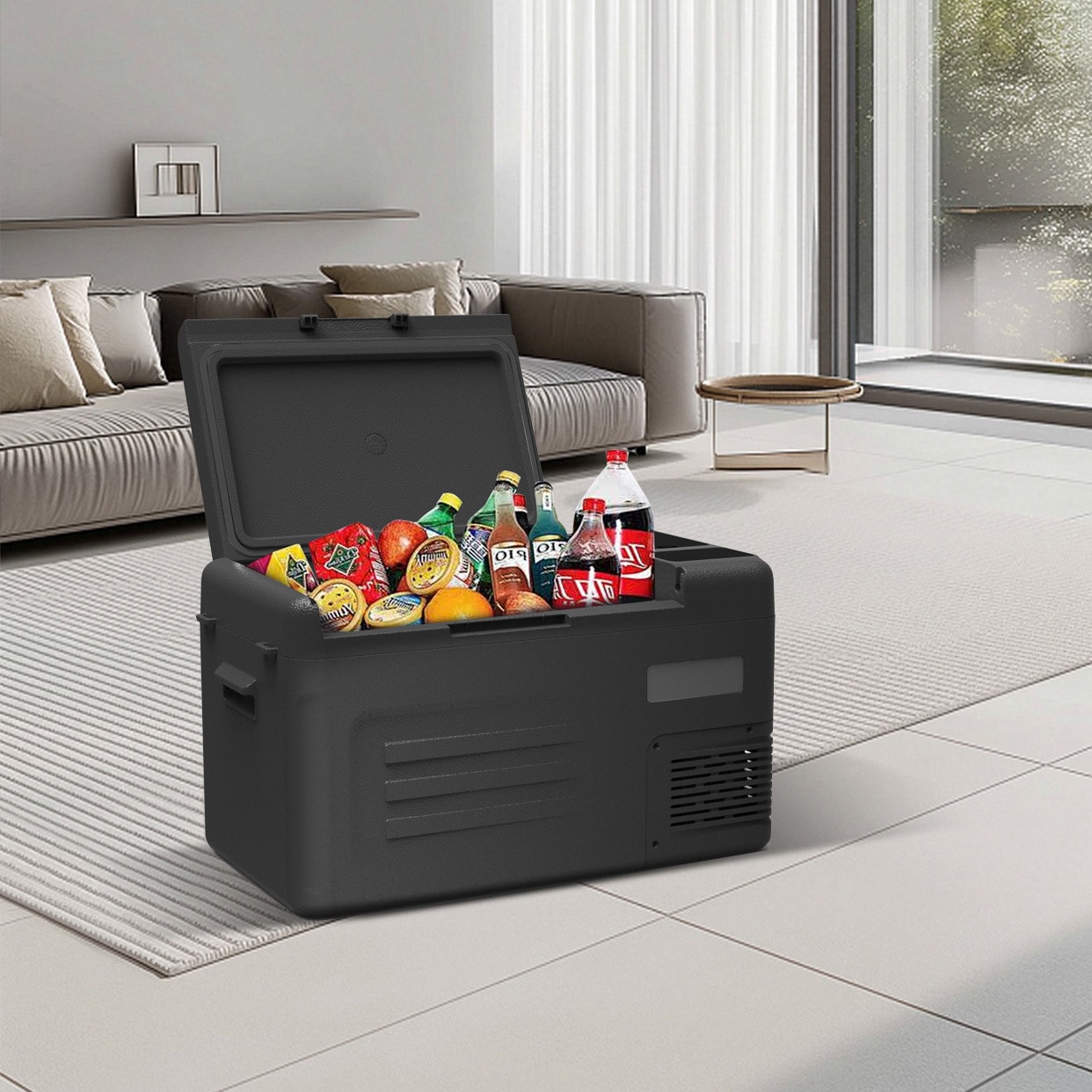 VS-CB122 ポータブル冷蔵庫 冷凍庫 車載冷蔵庫 22L 1台(22L) ベルソス