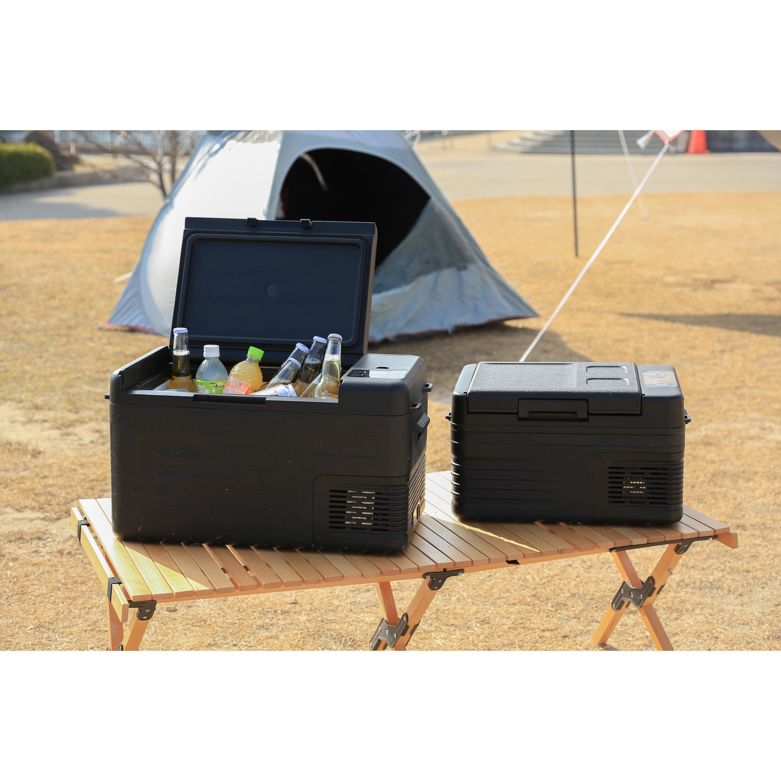 VS-CB122 ポータブル冷蔵庫 冷凍庫 車載冷蔵庫 22L 1台(22L) ベルソス