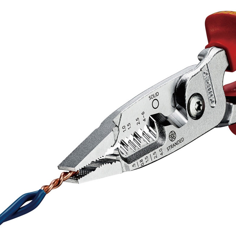 【新品・未使用】KNIPEX(クニペックス) ワイヤーストリッパー KNIPEX クニペックス 1376-200ME ワイヤーストリッパー [メトリック]