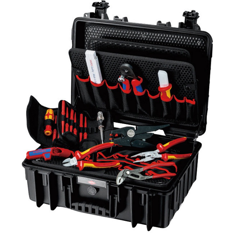 002135 ロバストツールケース (電気作業ツール付き) 1個 KNIPEX(クニペックス) 【通販モノタロウ】 104,390円