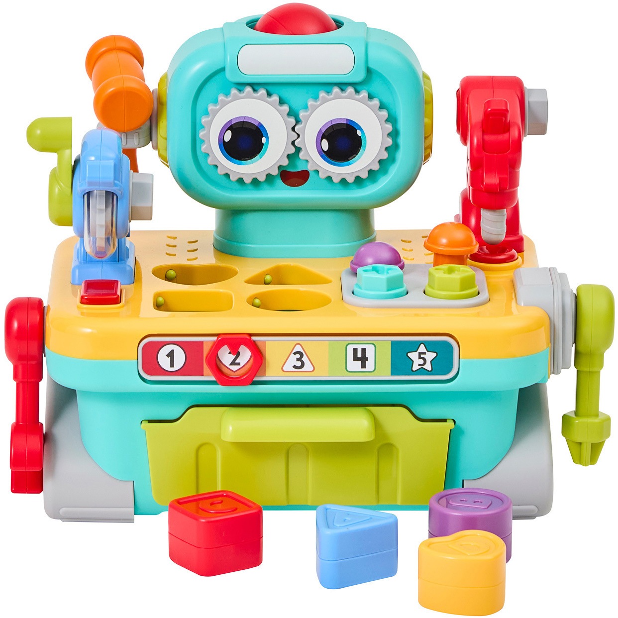 TYHOLHE8975 トントンねじねじ型はめロボット(対象年齢12か月から) ダッドウェイ 1台 TYHOLHE8975