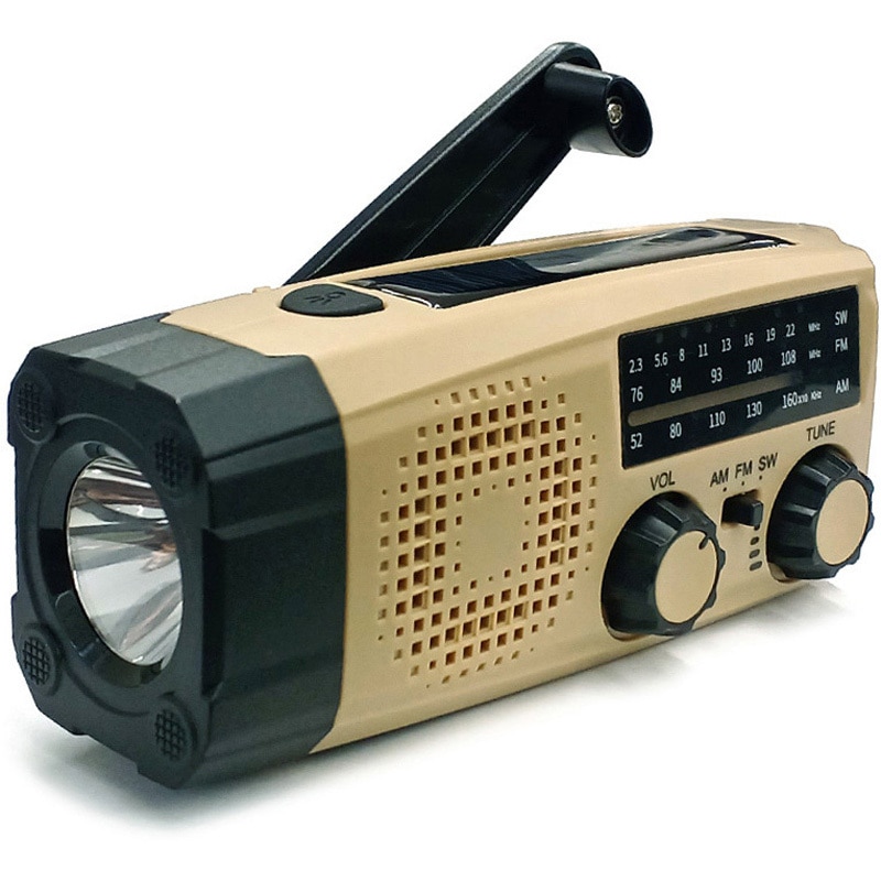 MBRL-T2000 BE 防災 多機能ラジオライト2000mAh 1台 エアージェイ 【通販モノタロウ】