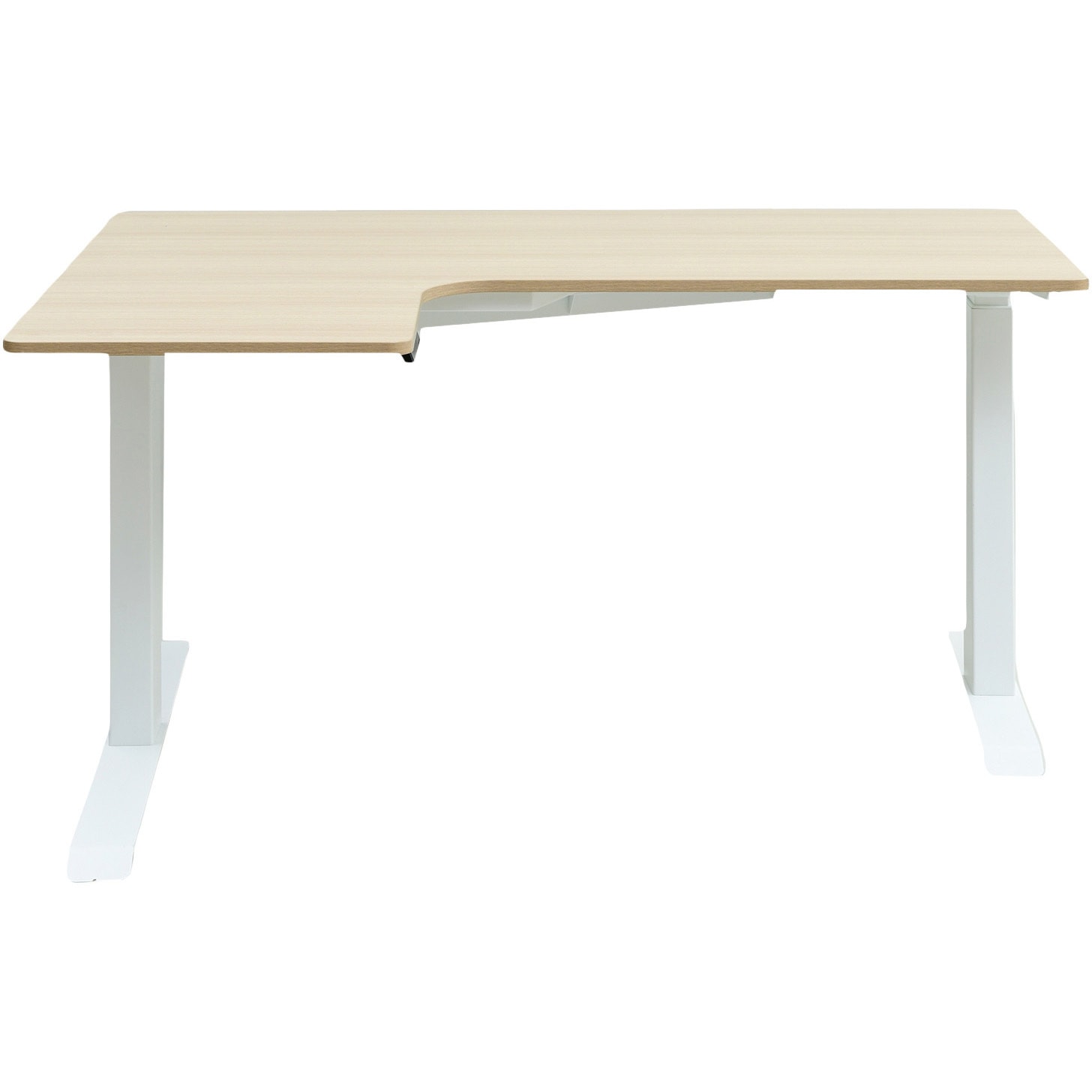 ELD-LC1410(WN/MWH) 電動昇降デスク メモリー機能付き L字 幅140 高さ