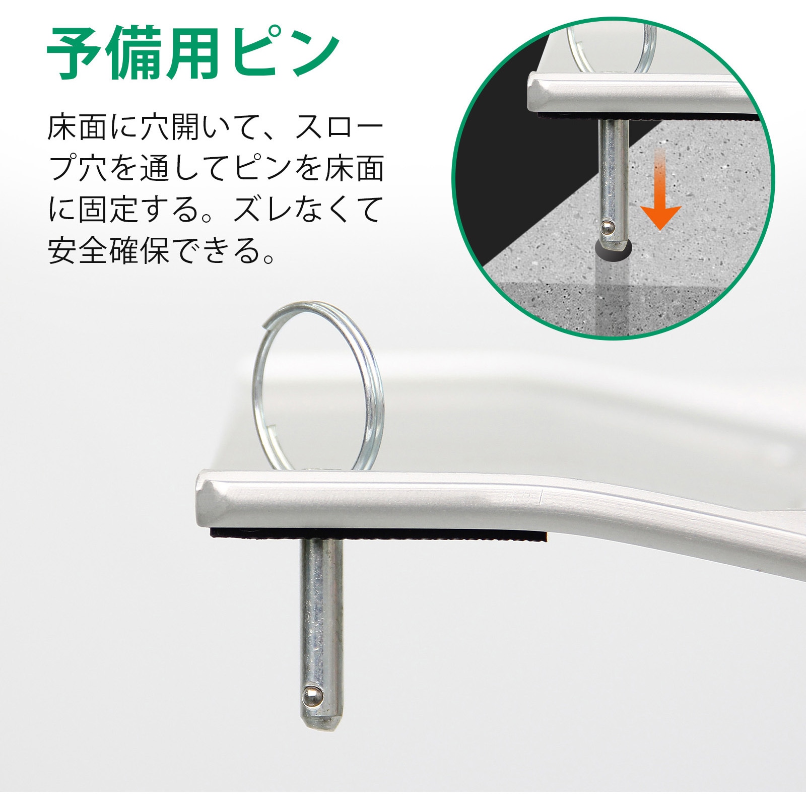 MR107W-7 伸縮車椅子用スロープ 2本セット 段差解消 1セット(2本