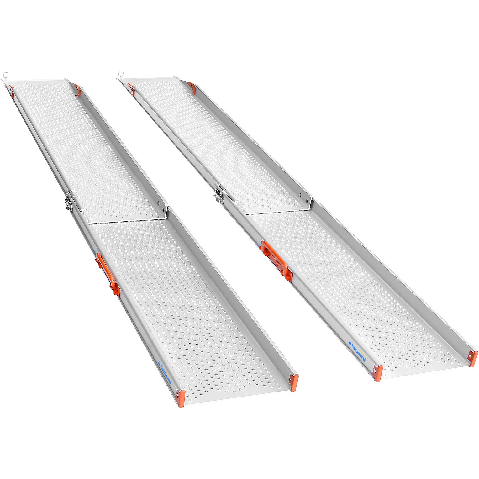 MR107W-7 伸縮車椅子用スロープ 2本セット 段差解消 Ruedamann 全長214cm  MR107W-7