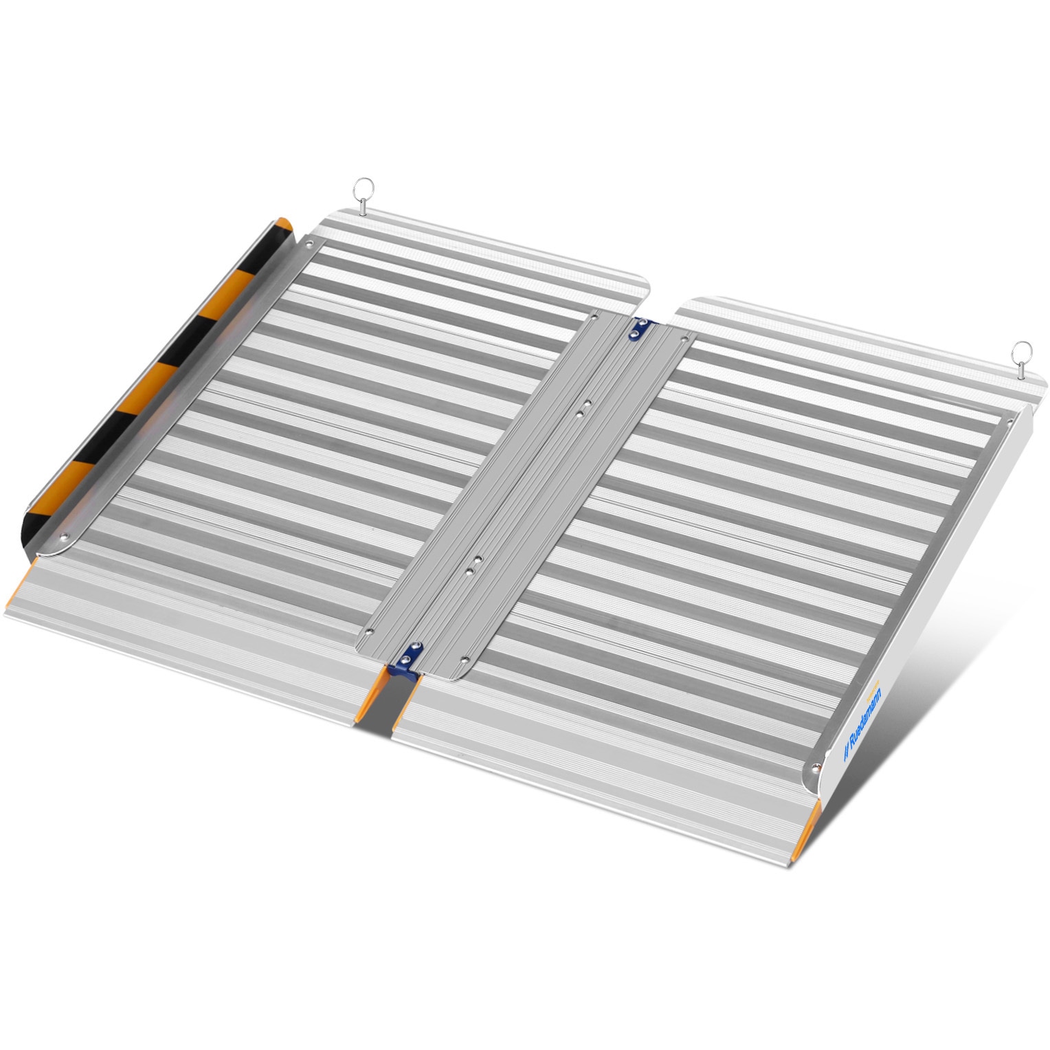 MR619-2 車椅子スロープ 折畳み式 アルミ製 1個 Ruedamann 【通販