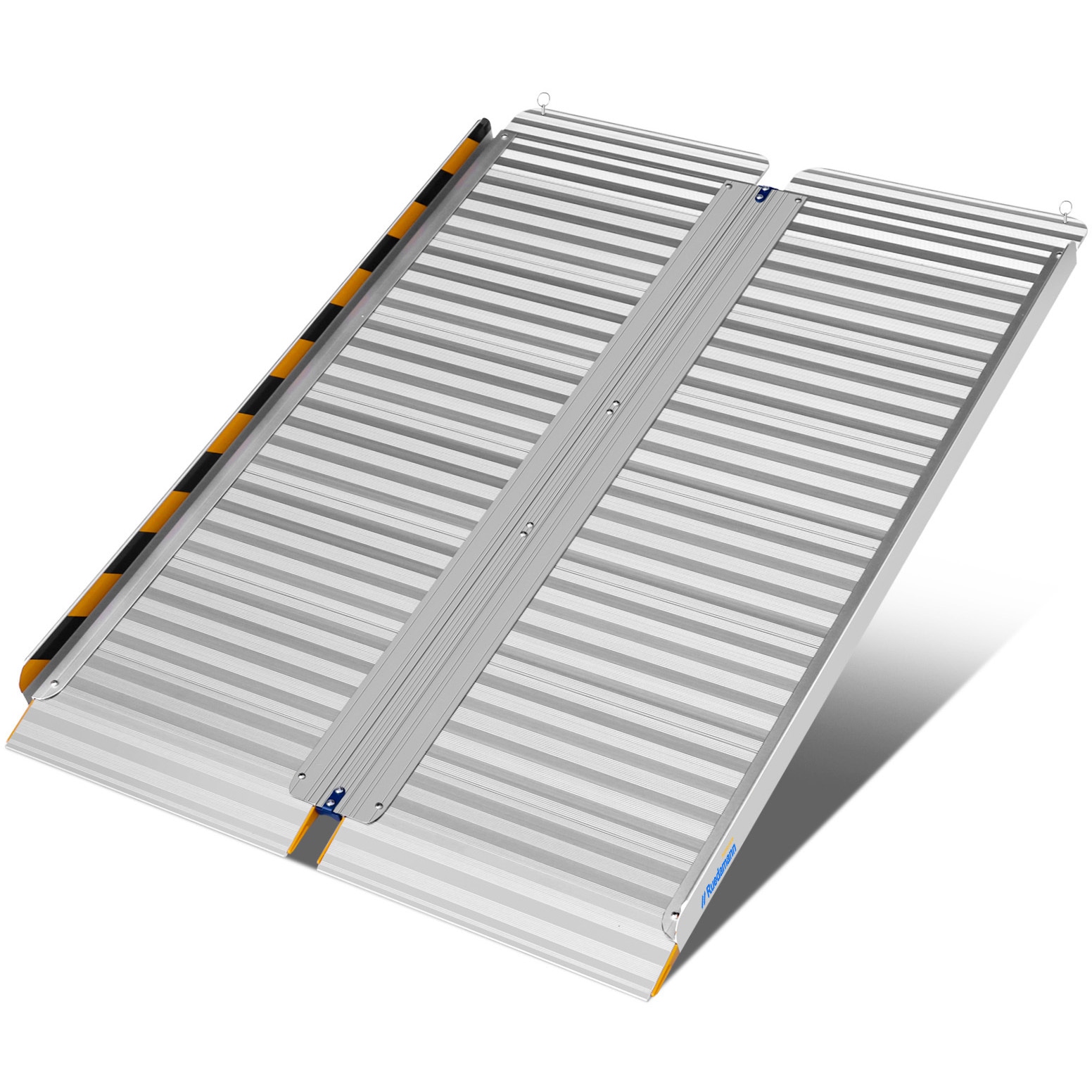 MR619-4 車椅子スロープ 折畳み式 アルミ製 1個 Ruedamann 【通販