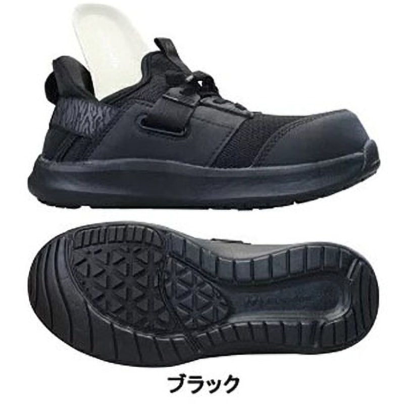 510 マンダムFLY-UP 丸五 スニーカー 紐タイプ 軽量 ブラック色