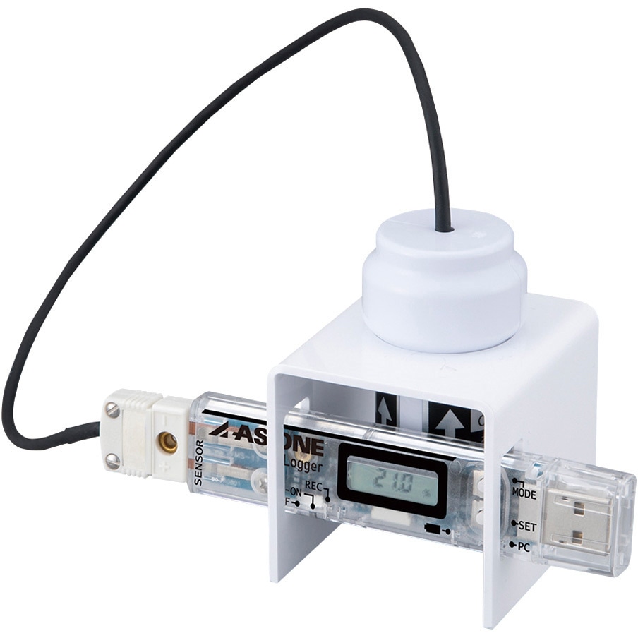 O2-N2 酸素ロガー 窒素切替可 アズワン 1個 O2-N2