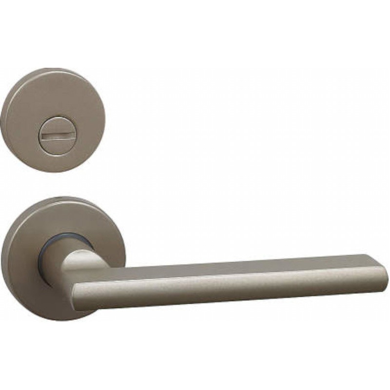 TDB-CM23SMV2 スキスム レバーハンドル 抗ウイルス加工 シルバー 23SMV型  丸座タイプ 永大産業 間仕切錠タイプ  1個