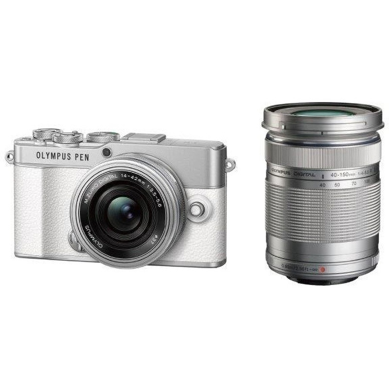 E-P7WZLK WH ミラーレス一眼 E-P7ダブルズームキット 1個 オリンパス 
