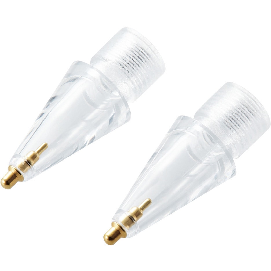 P-TIPAP04CR 交換用ペン先 Apple Pencil 第2世代 第1世代用 2個入 太さ